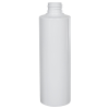 8 oz. White PVC Cylindrical Bottle with 24/410 Neck (Caps Sold Separately)
